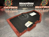 97-04 C5 CORVETTE LH DRIVER SIDE REAR CARGO COVER FIRETHORN RED OEM 10413532 #1425