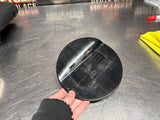 2017 FORD MUSTANG GT FUEL DOOR GAS LID TANK COVER BLACK OEM #1632