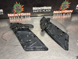2015 FORD MUSTANG GT LH RH SIDE HOOD VENT SCOOPS BLACK OEM #1528