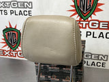 2011 FORD MUSTANG GT LH DRIVER FRONT SEAT HEAD REST TAN OEM #481