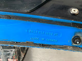 2013 FORD MUSTANG GT REAR SPOILER GRABBER BLUE W VR3 WICKER BILL OEM #491