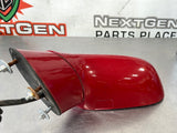 05 - 13 C6 CORVETTE USED OEM DRIVER LH SIDE MIRROR PRECISION RED #487