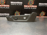 11-14 FORD MUSTANG LH SEAT TRIM PANEL WITH SWITCHES OEM #3902
