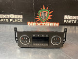 2012 SILVERADO 2500HD AC HEATER CLIMATE CONTROL 20921713 OEM #1260