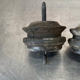 97-04 C5 CORVETTE MOTOR MOUNT BUSHINGS PUCKS PAIR OEM #VV90