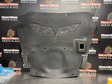 05-07 C6 CORVETTE HOOD INSULATOR LINER W CLIPS OEM #1407