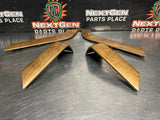 2016 CHEVY SILVERADO 2500HD GRAND LACE WOOD DOOR PANEL TRIM SET OEM #W402