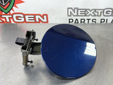 2011 FORD MUSTANG GT FUEL DOOR GAS LID TANK COVER KONA BLUE OEM #367