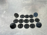 97-04 C5 CORVETTE HOOD INSULATOR RETAINER CLIPS SET OF 15 20064875 OEM #433
