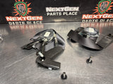 2006 C6 CORVETTE FRONT SEAT BELTS DRIVER / PASSENGER BLK OEM #1407