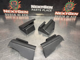 11-14 MUSTANG GT DRIVER/PASSENGER SEAT TRACK COVERS OEM #1419