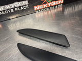 05-13 C6 CORVETTE GRAND SPORT/Z06 DOOR PANEL ARMRESTS LEATHER OEM #1409