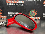2012 C6 CORVETTE PASSENGER RH SIDE MIRROR TORCH RED OEM #1409