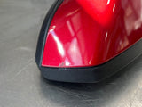10-14 FORD MUSTANG GT LH DRIVER SIDE VIEW MIRROR RED OEM #387