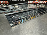 2015 FORD F350 DIESEL LH RH DRIVER PASSENGER SIDE FENDER EMBLEMS OEM #748