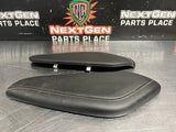 2016 CAMARO SS KNEE PADS CONSOLE TRIM BLCK LEATHER W/ GREY STITCHING OEM #1580