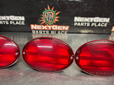 97 - 04 C5 CORVETTE REAR TAIL LIGHTS SET OF 4 OEM #1530