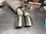 2015 CAMARO SS NPP BI MODE QUAD TIP DUAL EXHAUST MUFFLERS OEM #1450