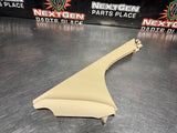05 - 13 C6 CORVETTE CENTER CONSOLE DASH SIDE TRIM CASHMERE OEM 15250417 #1364