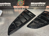 2015 FORD MUSTANG GT AFTERMARKET EXTERIOR REAR WINDOW LOUVRE BLACK #1528