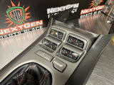 2011 CAMARO SS CENTER CONSOLE COMPLETE ORANGE STITCH OEM #951