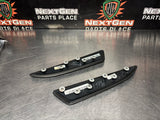 05-13 C6 CORVETTE GRAND SPORT/Z06 DOOR PANEL ARMRESTS LEATHER OEM #1409