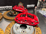 06-13 C6 Z06/GRANDSPORT PBR 6 PISTON FRONT 4 PISTON REAR BRAKE CALIPERS/ROTORS OEM #1409