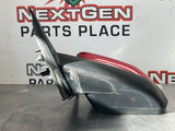10-14 FORD MUSTANG GT LH DRIVER SIDE VIEW MIRROR RED OEM #387