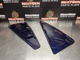 10-14 FORD MUSTANG GT AFTERMARKET EXTERIOR REAR WINDOW LOUVRE KONA BLUE 730