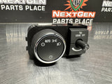 2013 GMC SIERRA 2500HD HEADLIGHT DIMMER SWITCH OEM #800