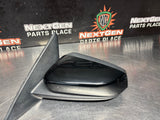 2011 FORD MUSTANG GT RH PASSENGER SIDE VIEW MIRROR BLCK OEM #1357
