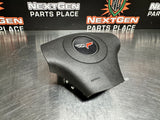 2011 C6 CORVETTE OEM USED DRIVER STEERING WHEEL AIR BAG 25989539 #741