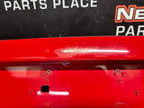 04-06 PONTIAC GTO LICENSE PLATE TRUNK FILLER PANEL TORRID RED OEM #1438