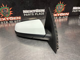 08-09 PONTIAC G8 RH PASSENGER SIDE MIRROR WHITE OEM #1423