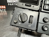2005 CHEVY SILVERADO 2500HD HEADLIGHT SWITCH TRANSFER CASE SWITCH BLACK #802