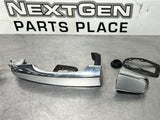 08-09 PONTIAC G8 PAINTED LH RH EXTERIOR DOOR HANDLE FRONT & REAR MAVERICK SILVER METALLIC #392