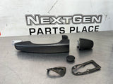 09 PONTIAC G8 WRAPPED EXTERIOR DRIVER PASS SIDE DOOR HANDLE FRONT & REAR SET 391