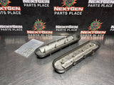 HOLLEY LS VALVE COVERS SATIN BLACK #4079