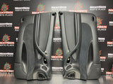 2005 PONTIAC GTO LH RH FRONT DOOR PANELS BLACK ALCANTARA AND LEATHER OEM #762