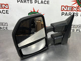 2019 FORD F350 LH DRIVER SIDE POWER FOLD w/ BLINDSPOT MIRROR OEM #SM1