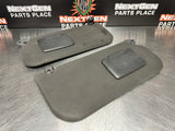2008 FORD F250 LARIAT SUN VISORS BLK OEM #714
