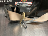 2007 C6 CORVETTE CONVERTIBLE FRONT SEAT BELTS LH RH CASHMERE OEM #764