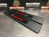 2016 FORD MUSTANG GT FORD PERFORMANCE LH AND RH DOOR SILL TRIM OEM #1536