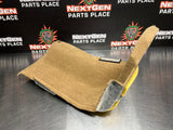 97-04 C5 CORVETTE LH DRIVER SIDE REAR CARPET TRIM LINER OAK OEM 10435606 #788