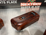 2008 FORD F250 LH & RH FRONT AND REAR DOOR WOODGRAIN WINDOW SWITCH SET OEM #694