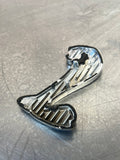 2008 FORD MUSTANG GT500 RH PASSENGER SIDE FENDER EMBLEM OEM #345