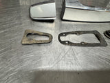 08-09 PONTIAC G8 LR DRIVER SIDE REAR EXTERIOR DOOR HANDLE SILVER OEM #825