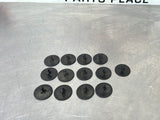 97-04 C5 CORVETTE HOOD INSULATOR RETAINER CLIPS SET OF 13 20064875 OEM #477