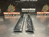 2014 FORD F350 LARIAT SUPERDUTY DIESEL LH RH SIDE FENDER EMBLEMS OEM #1333
