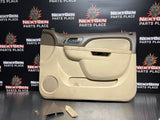 2014 CHEVY SILVERADO 2500HD RH PASSENGER INTERIOR DOOR PANEL OEM #758
